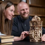 Sky Watcher Tourbillon Table Clock - Image 3